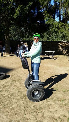Segwayfahren auf Burg Lockenhaus im Burgenland