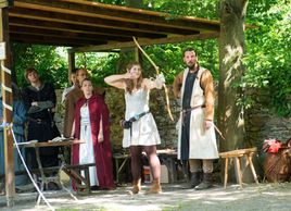 Ritterspiele auf Burg Lockenhaus
