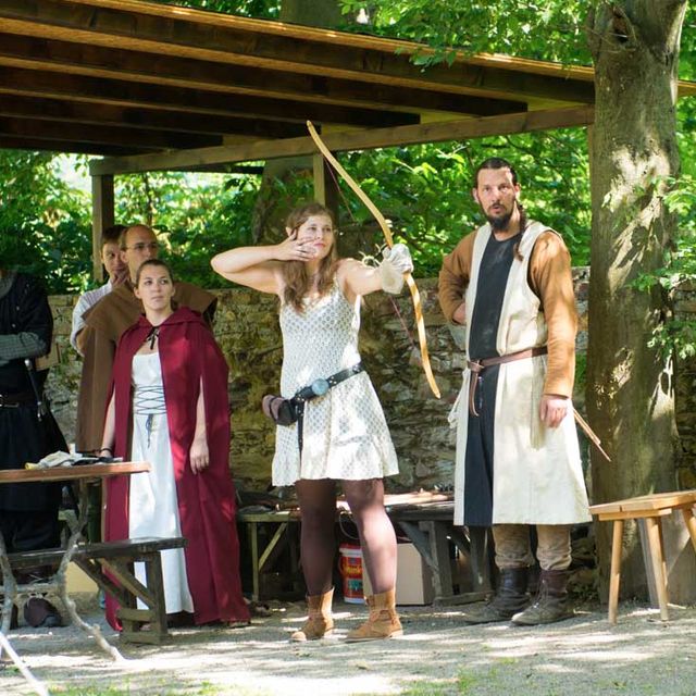 Ritterspiele auf Burg Lockenhaus