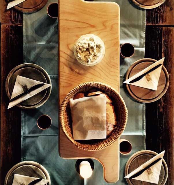 Tafel für Ritteressen