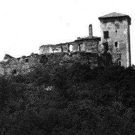 Burg Lockenhaus um 1900