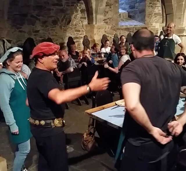 Minnesänger auf Burg Lockenhaus