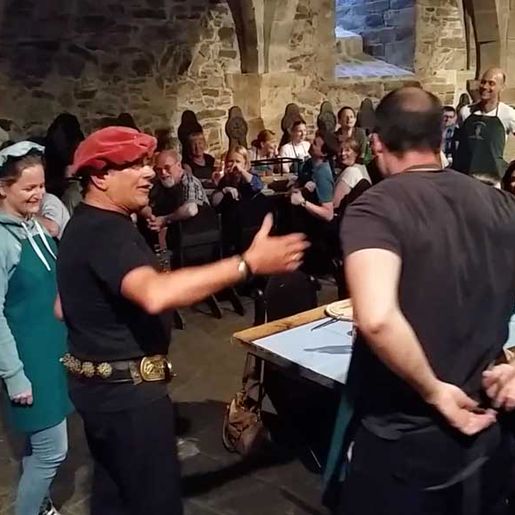 Minnesänger auf Burg Lockenhaus