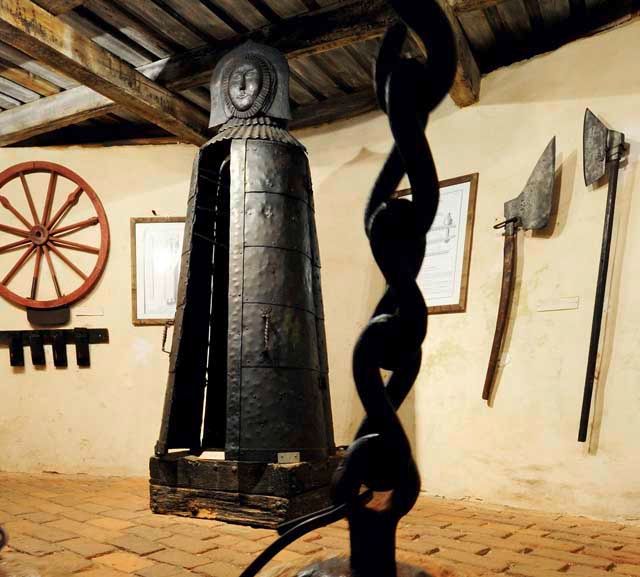 Folterkammer auf Burg Lockenhaus