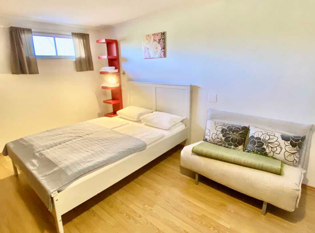 Mansardenzimmer auf Burg Lockenhaus