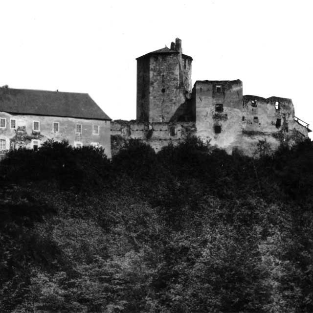 Burg Lockenhaus 1900