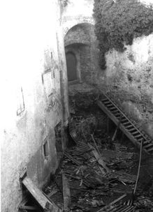 Stiege Burg Lockenhaus 1973