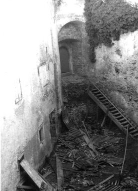 Stiege Burg Lockenhaus 1973