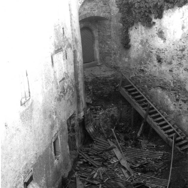Stiege Burg Lockenhaus 1973